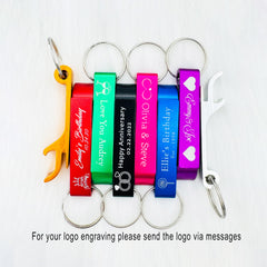 Personalized Bottle Opener• Custom Bottle Opener Keyring• Custom Opener• Custom Keychain Opener For Party Gift, Beer• Bottle• Can Opener